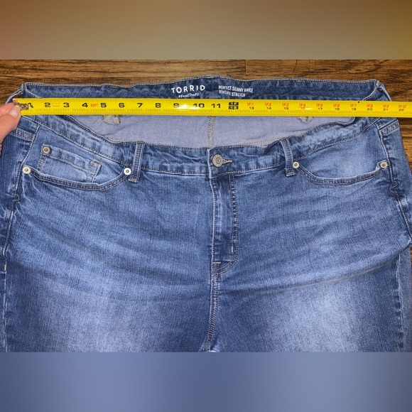 Torrid Perfect Skinny Ankle Vintage Stretch Jeans Size 24XT - Picture 6 of 11